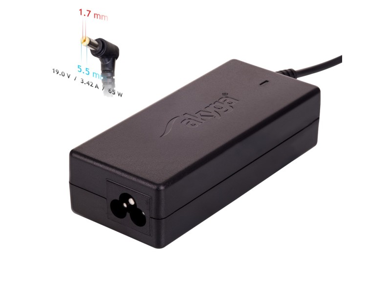 Akyga AK-ND-06 power adapter/inverter Indoor 65 W Black AK-ND-06 – AKYGA Универсални захранвания за лаптоп