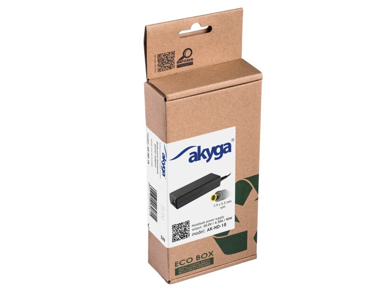 Akyga AK-ND-18 power adapter/inverter Indoor 90 W Black AK-ND-18 – AKYGA Универсални захранвания за лаптоп