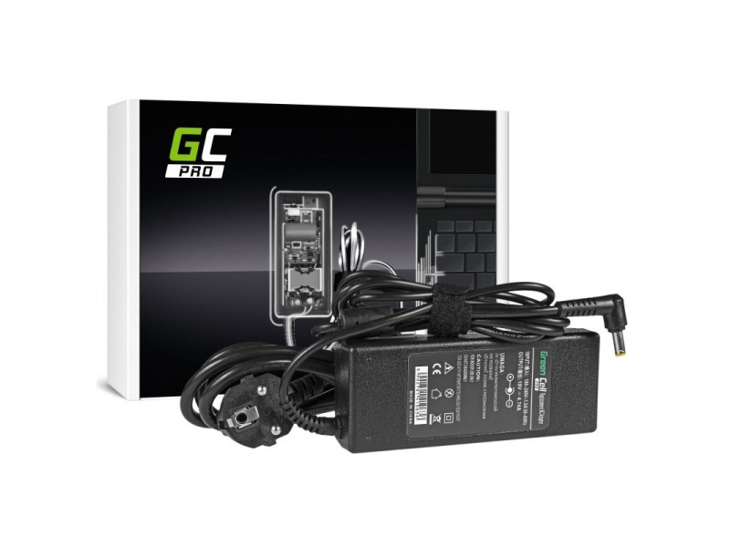 Green Cell AD02P power adapter/inverter Indoor 90 W Black AD02P – Green Cell Универсални захранвания за лаптоп