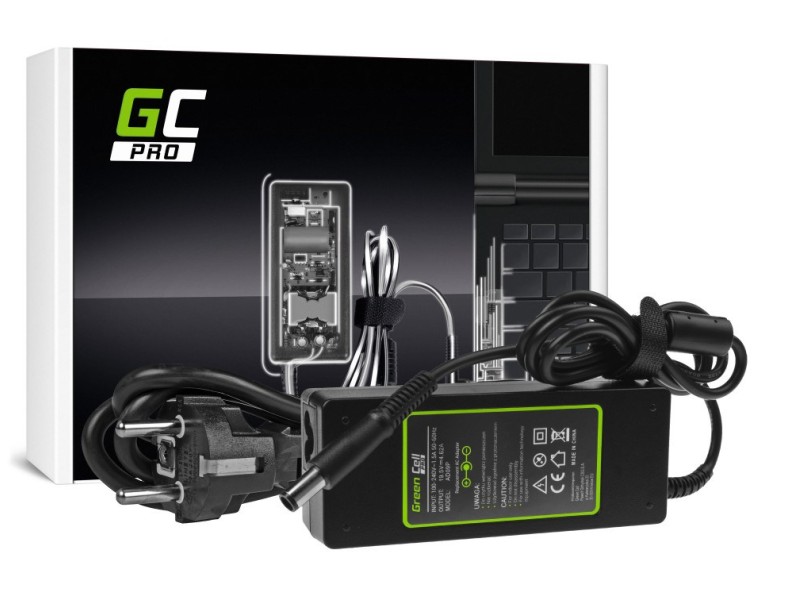 Green Cell AD07AP Charger AC Adapter for Dell 19.5V 3.34A 65W / 7.4mm-5.0mm AD07AP – Green Cell Универсални захранвания за лаптоп
