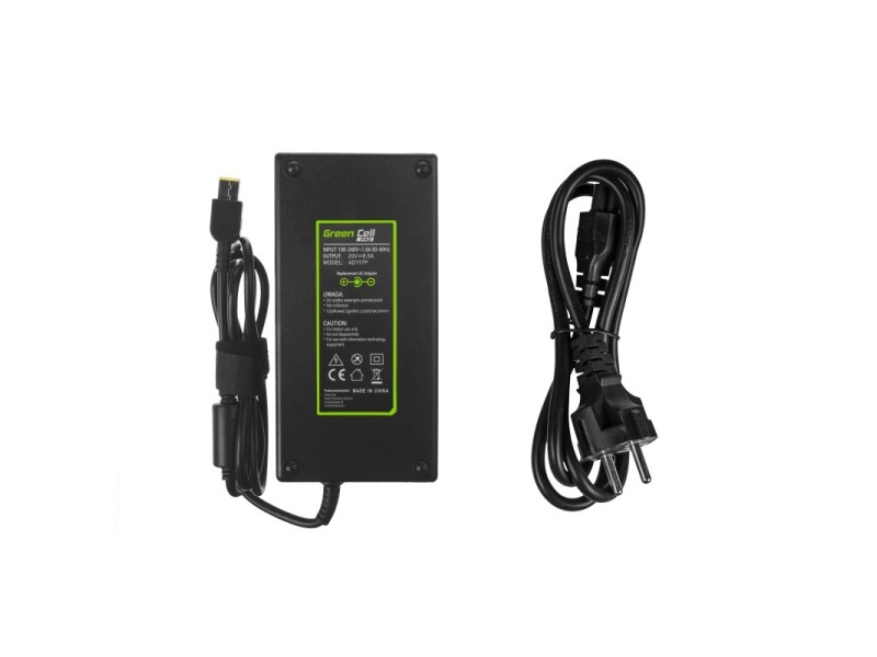 Green Cell AD117P power adapter/inverter Indoor 170 W Black AD117P – Green Cell Универсални захранвания за лаптоп