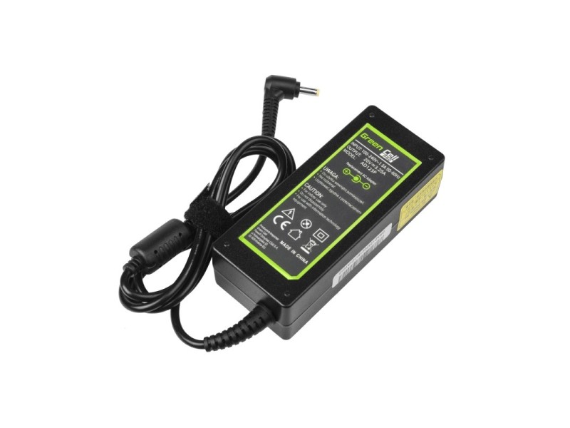 Green Cell AD123P power adapter/inverter Indoor 65 W Black AD123P – Green Cell Универсални захранвания за лаптоп