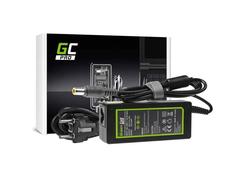 Green Cell AD16AP power adapter/inverter Indoor 65 W Black AD16AP – Green Cell Универсални захранвания за лаптоп