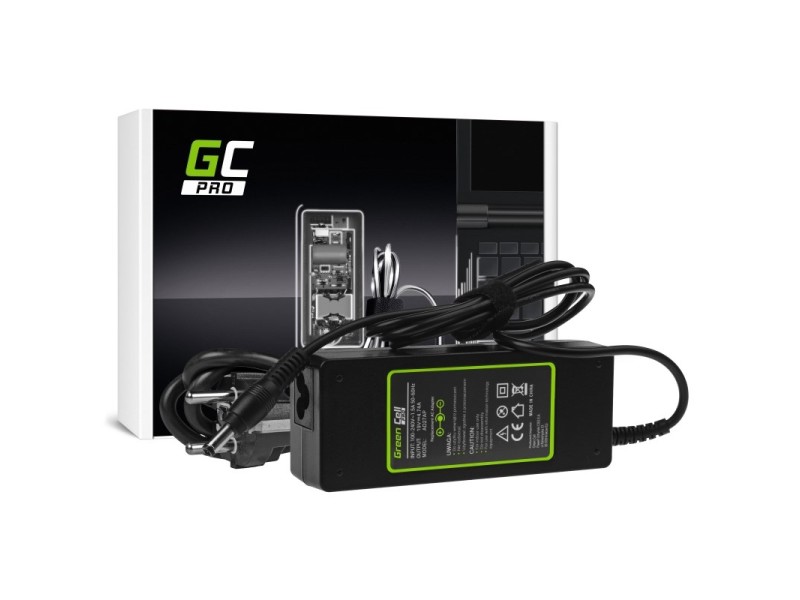 Green Cell AD27AP power adapter/inverter Indoor 90 W Black AD27AP – Green Cell Универсални захранвания за лаптоп