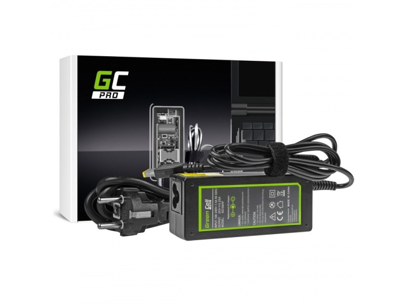 Green Cell AD38AP power adapter/inverter Indoor 65 W Black AD38AP – Green Cell Универсални захранвания за лаптоп