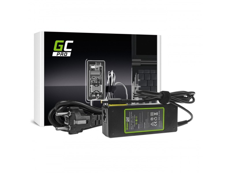 Green Cell AD39AP power adapter/inverter Indoor 90 W Black AD39AP – Green Cell Универсални захранвания за лаптоп