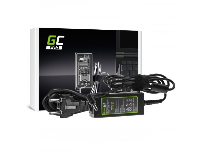 Green Cell AD40P power adapter/inverter Indoor 45 W Black AD40P – Green Cell Универсални захранвания за лаптоп