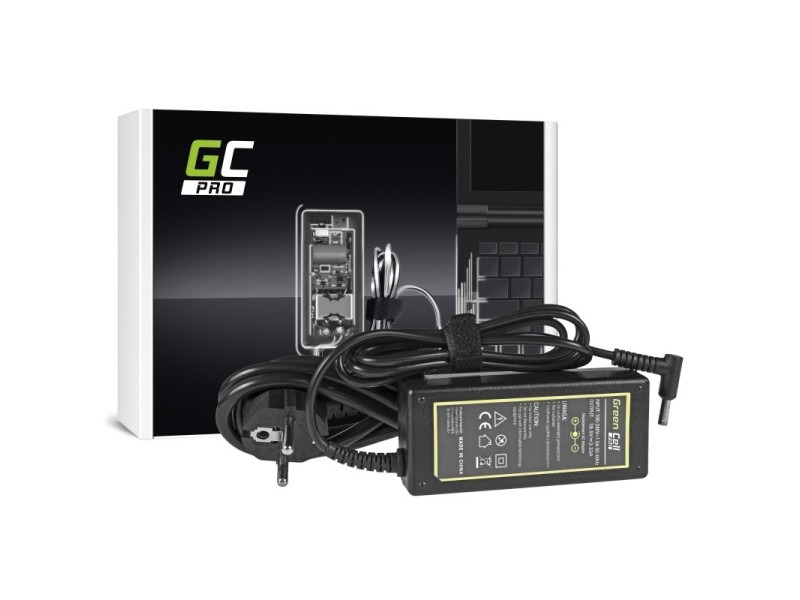 Green Cell AD49P power adapter/inverter Indoor 65 W Black AD49P – Green Cell Универсални захранвания за лаптоп