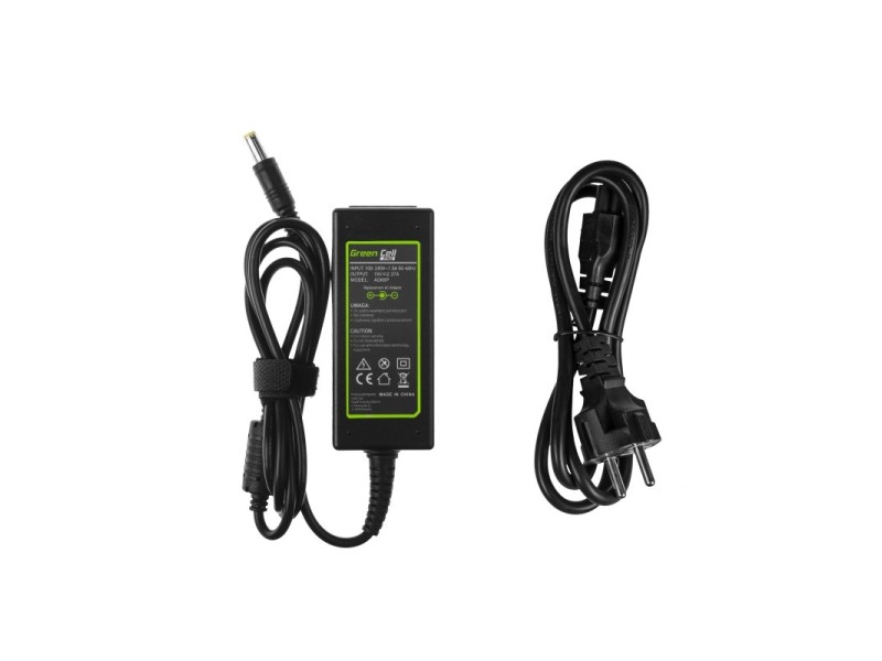 Green Cell AD66P power adapter/inverter Indoor 45 W Black AD66P – Green Cell Универсални захранвания за лаптоп