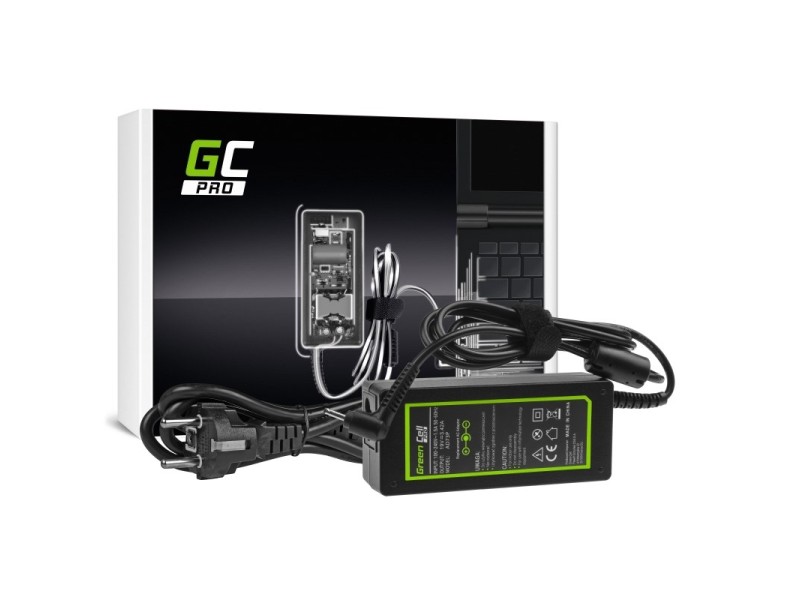 Green Cell AD73P power adapter/inverter Indoor 65 W Black AD73P – Green Cell Универсални захранвания за лаптоп