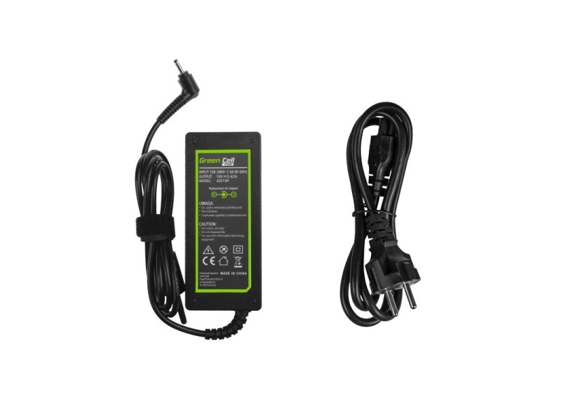 Green Cell AD73P power adapter/inverter Indoor 65 W Black AD73P – Green Cell Универсални захранвания за лаптоп