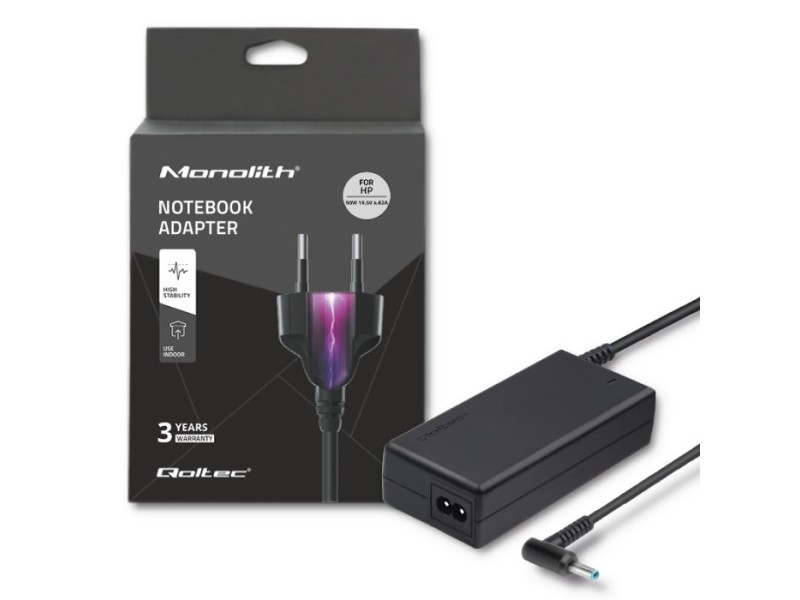 Qoltec 50052.90W.HP power adapter/inverter Indoor Black 50052.90W.HP – Qoltec Универсални захранвания за лаптоп