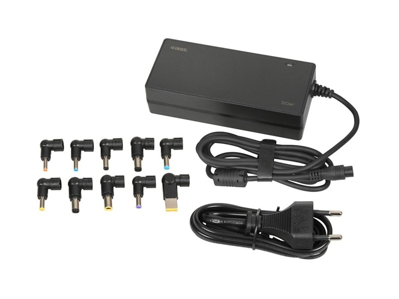 iBox IUZ120WA power adapter/inverter Indoor 120 W Black IUZ120WA – IBOX Универсални захранвания за лаптоп