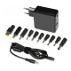 iBox IUZ65WA power adapter/inverter Auto 65 W Black IUZ65WA – IBOX Универсални захранвания за лаптоп