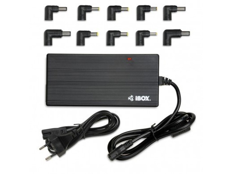 iBox IUZ90WA power adapter/inverter Indoor 90 W Black IUZ90WA – IBOX Универсални захранвания за лаптоп