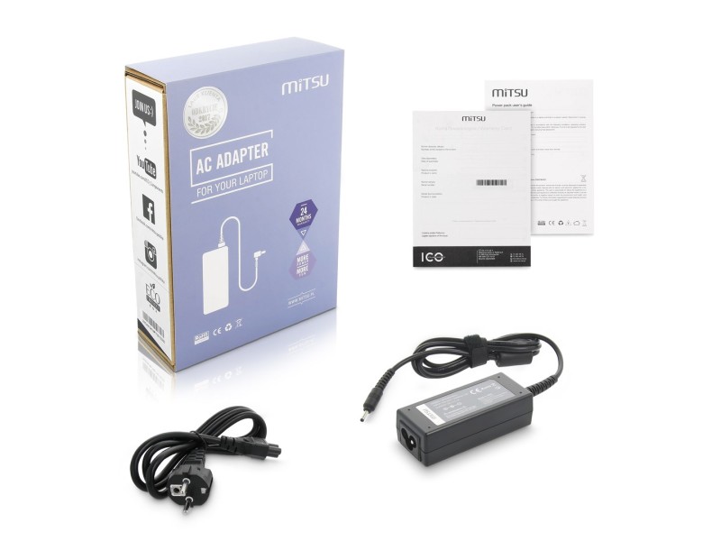 notebook charger mitsu 19v 2.1a (3.0x1.1) - samsung 40W 5ZM049 – MITSU Универсални захранвания за лаптоп