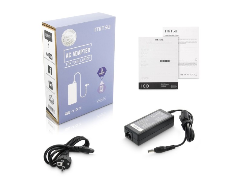 notebook charger mitsu 19v 3.16a (5.5x3.0 pin) - samsung 60W 5ZM050 – MITSU Универсални захранвания за лаптоп