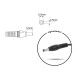 notebook charger mitsu 19v 3.95a (5.5x2.5) - toshiba, compaq, hp, asus 75W 5ZM044 – MITSU Универсални захранвания за лаптоп