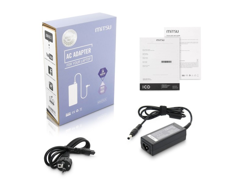 notebook charger mitsu 20v 4.5a (5.5x2.5) - fujitsu, gateway, lenovo 90W 5ZM047 – MITSU Универсални захранвания за лаптоп