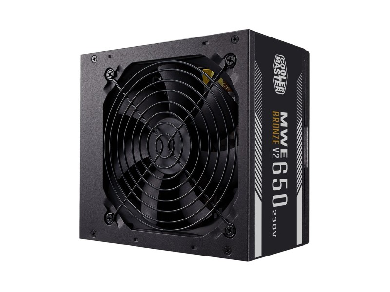 Cooler Master MWE 650 Bronze 230V V2 power supply unit 650 W 24-pin ATX ATX Black MPE-6501-ACABW-BEU – Cooler Master Захранвания