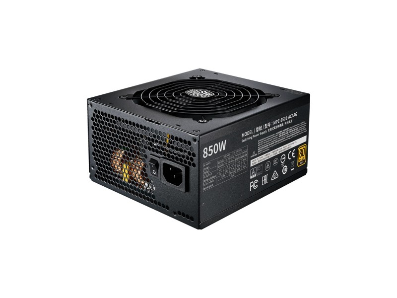Cooler Master MWE Gold 850 - V2 Full Modular power supply unit 850 W 24-pin ATX ATX Black Cooler Master MWE Gold 850 - V2 Full Modular power supply unit 850 W 24-pin ATX ATX Black MPE-8501-AFAAG-EU – Cooler Master Захранвания