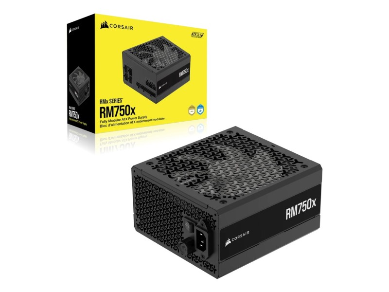 Corsair RM750x power supply unit 750 W 24-pin ATX ATX Black Corsair RM750x power supply unit 750 W 24-pin ATX ATX Black CP-9020285-EU – Corsair Захранвания