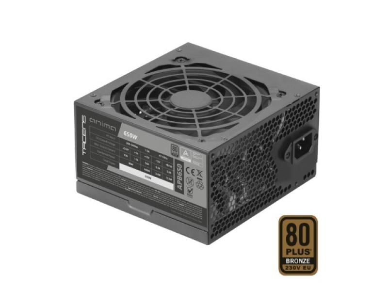 Tacens Anima APB650 power supply unit 650 W 24-pin ATX ATX Black TACANIMA-APB650 – TACENS Захранвания