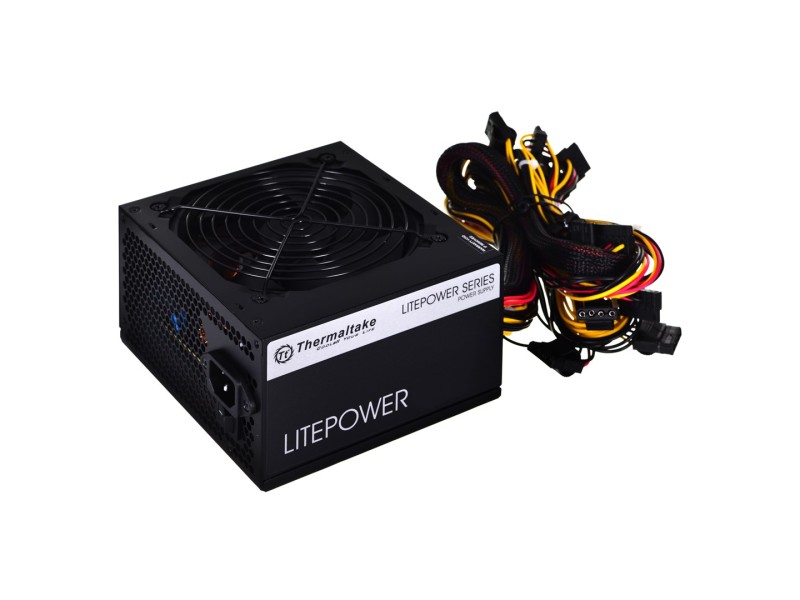 Thermaltake PS-LTP-0550NPCNEU-2 Litepower II Black 550W (Active PFC, 2xPEG, 120mm). PS-LTP-0550NPCNEU-2 – THERMALTAKE Захранвания