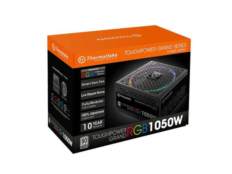 Thermaltake Toughpower Grand RGB 1050W Platinum power supply unit ATX Black PS-TPG-1050F1FAPE-1 – THERMALTAKE Захранвания
