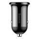 Baseus CCALLP-01 2XUSB 4.8A car charger 2 x USB black CCALLP-01 – Baseus Зарядни устройства