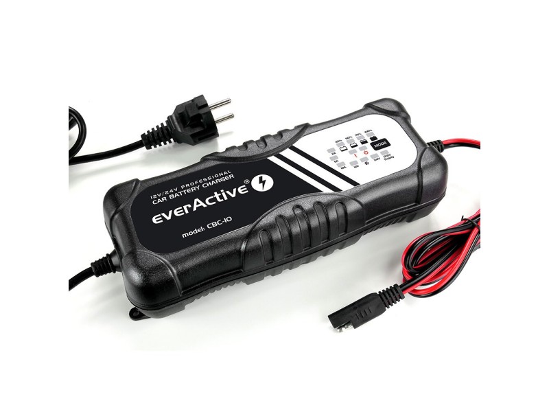 Charger, charger everActive CBC10 12V/24V CBC-10 – everActive Зарядни устройства