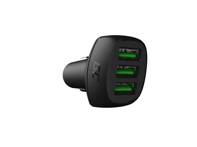 Green Cell CADGC01 PoweRide Car charger 54W 3x USB 18W Ultra Charge CADGC01 – Green Cell Зарядни устройства