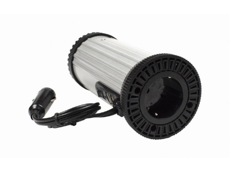 Gembird EG-PWC150-01 power adapter/inverter Auto 150 W Black, Grey EG-PWC150-01 – ENERGENIE Инвертори