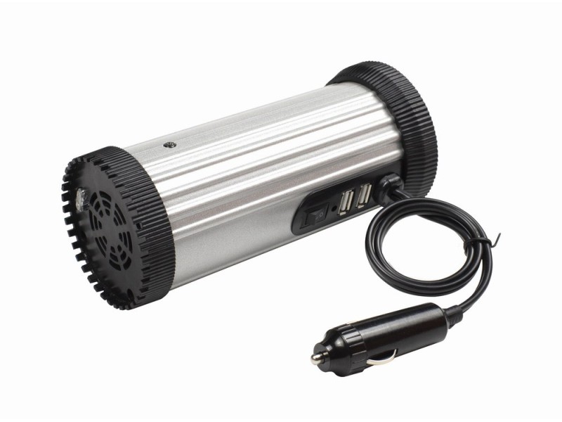 Gembird EG-PWC150-01 power adapter/inverter Auto 150 W Black, Grey EG-PWC150-01 – ENERGENIE Инвертори