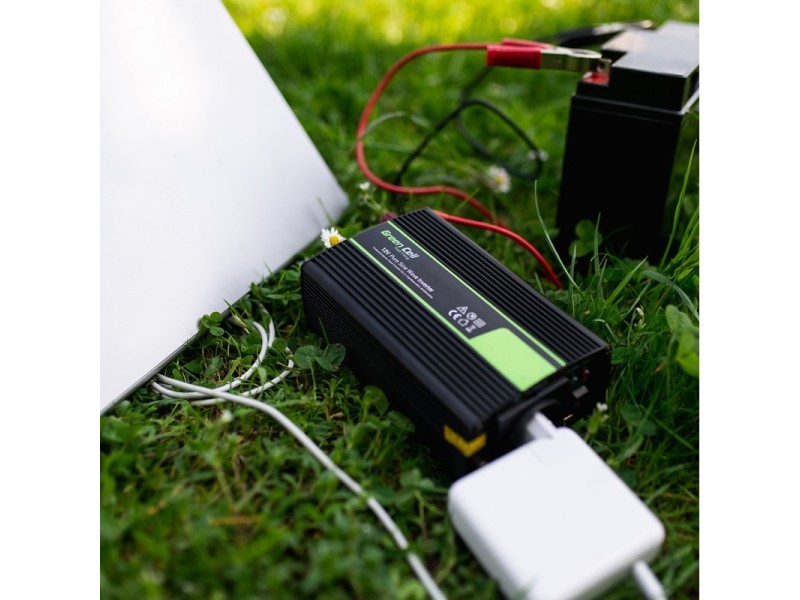 Green Cell INV03DE power adapter/inverter Auto/Indoor 500 W Black INV03DE – Green Cell Инвертори