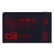 Battery HR1234WF2 CSB 9Ah 12V HR1234WF2 – Hitachi CSB Батерии за UPS и СОТ - аларми