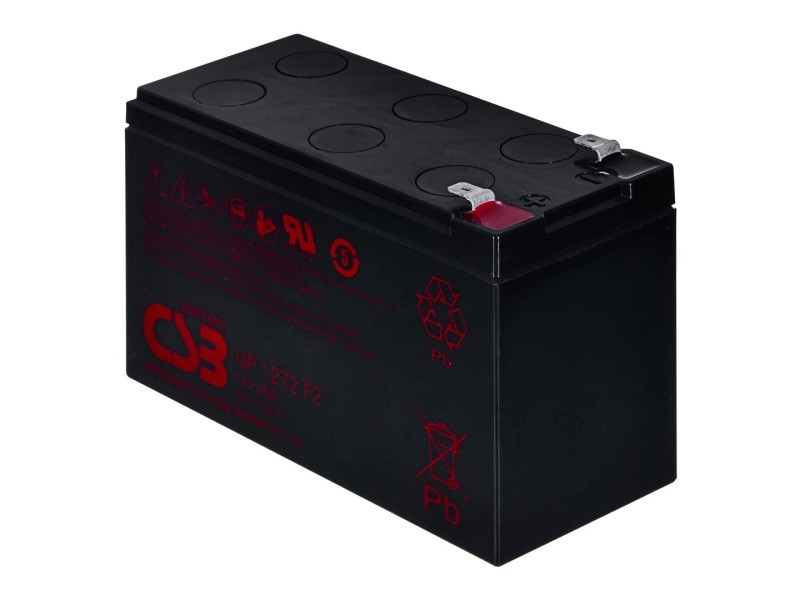 CSB GP1272F2 12V 7,2Ah  battery GP1272 F2 – Hitachi CSB Батерии за UPS и СОТ - аларми