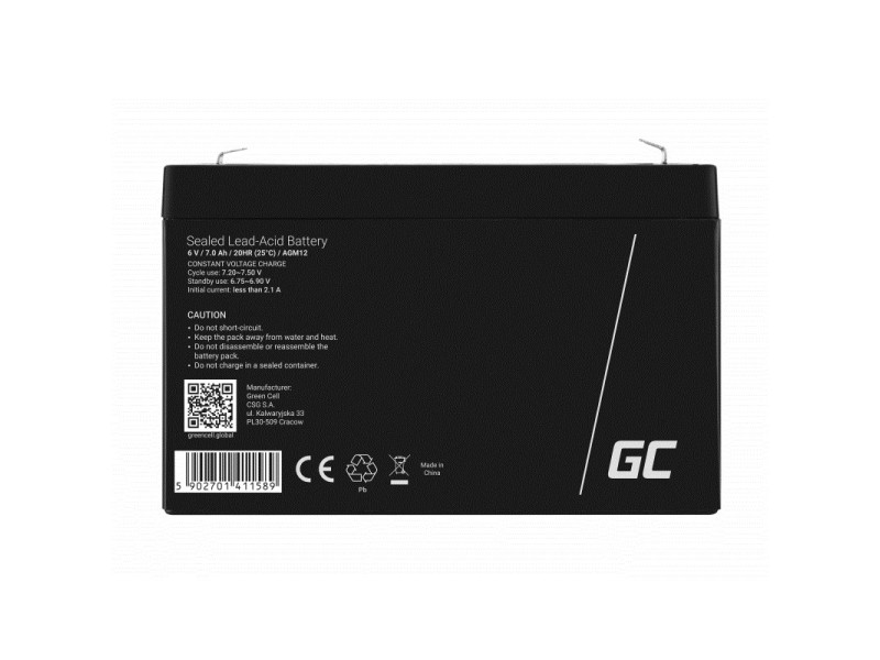 Green Cell AGM12 Radio-Controlled (RC) model part/accessory Battery AGM12 – Green Cell Батерии за UPS и СОТ - аларми