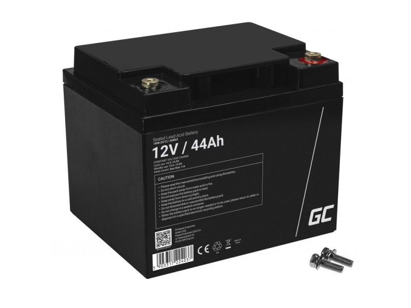 Green Cell AGM23 UPS battery Sealed Lead Acid (VRLA) 12 V 44 Ah AGM23 – Green Cell Батерии за UPS и СОТ - аларми