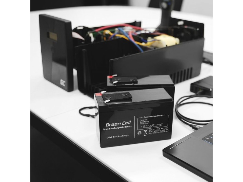 Green Cell AGM50 UPS battery VRLA AGM 12 V 10 Ah AGM50 – Green Cell Батерии за UPS и СОТ - аларми
