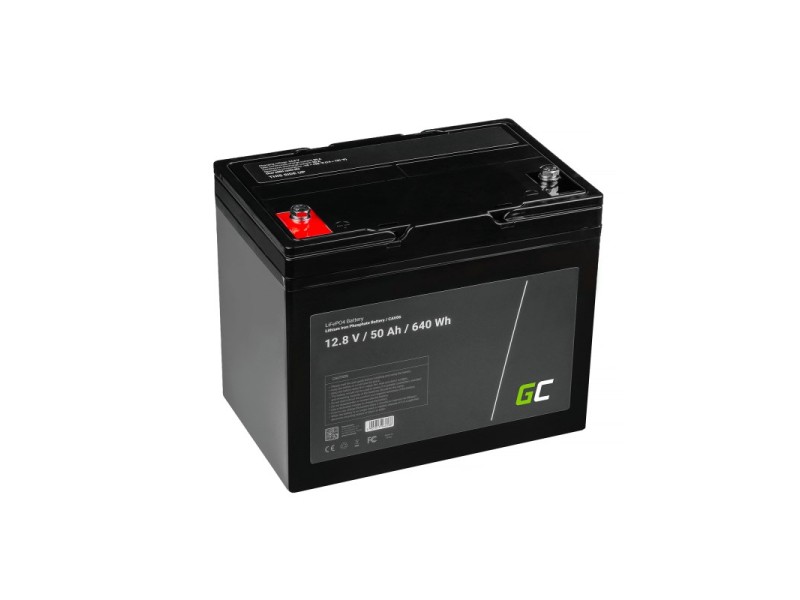 Green Cell CAV06 vehicle battery Lithium Iron Phosphate (LiFePO4) 50 Ah 12.8 V Marine / Leisure CAV06 – Green Cell Батерии за UPS и СОТ - аларми