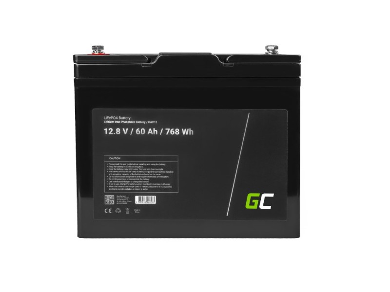 Green Cell CAV11 vehicle battery Lithium Iron Phosphate (LiFePO4) 60 Ah 12.8 V Marine / Leisure CAV11 – Green Cell Батерии за UPS и СОТ - аларми