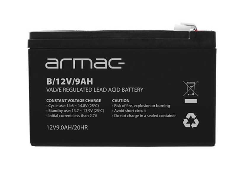 Universal gel battery for Ups Armac B/12V/9Ah B/12V/9AH – Armac Батерии за UPS и СОТ - аларми