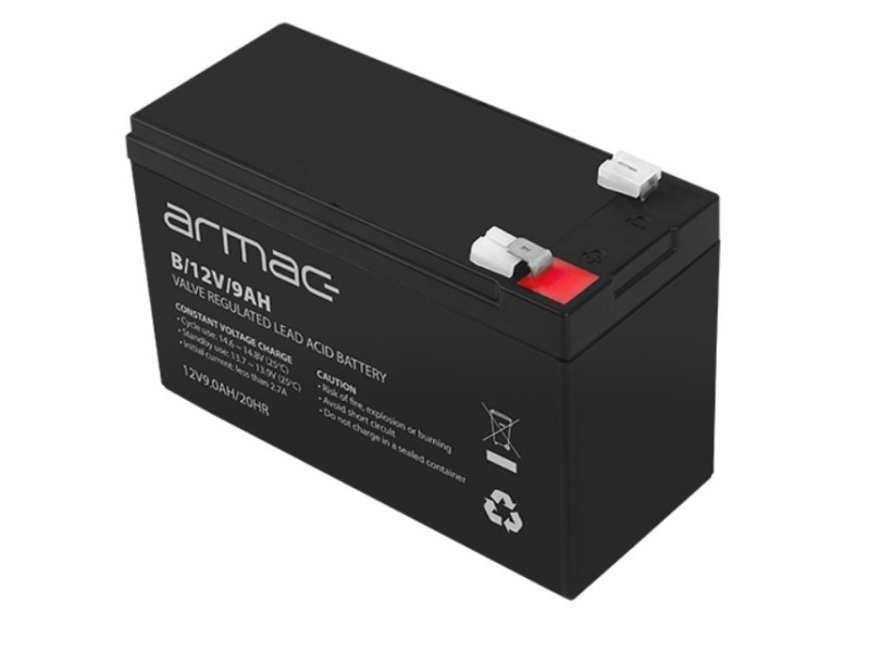 Universal gel battery for Ups Armac B/12V/9Ah B/12V/9AH – Armac Батерии за UPS и СОТ - аларми