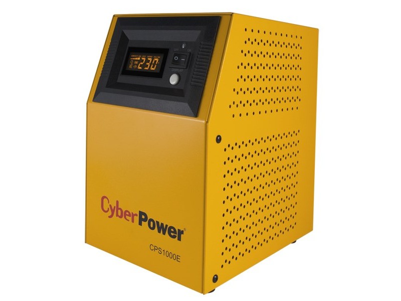 CyberPower CPS1000E uninterruptible power supply (UPS) Double-conversion (Online) 1 kVA 700 W 2 AC outlet(s) CPS1000E – CyberPower Line Interactive UPS