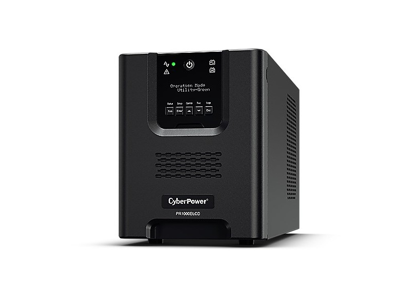 CyberPower PR1000ELCD uninterruptible power supply (UPS) Line-Interactive 1 kVA 900 W 8 AC outlet(s) PR1000ELCD – CyberPower Line Interactive UPS