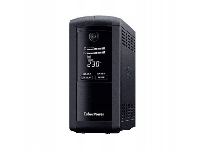 CyberPower Tracer III VP1600ELCD-FR uninterruptible power supply (UPS) Line-Interactive 1.6 kVA 900 W 5 AC outlet(s) VP1600ELCD-FR – CyberPower Line Interactive UPS