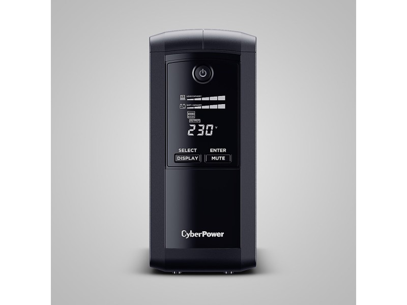 CyberPower Tracer III VP700ELCD-FR uninterruptible power supply (UPS) Line-Interactive 0.7 kVA 390 W 4 AC outlet(s) VP700ELCD-FR – CyberPower Line Interactive UPS