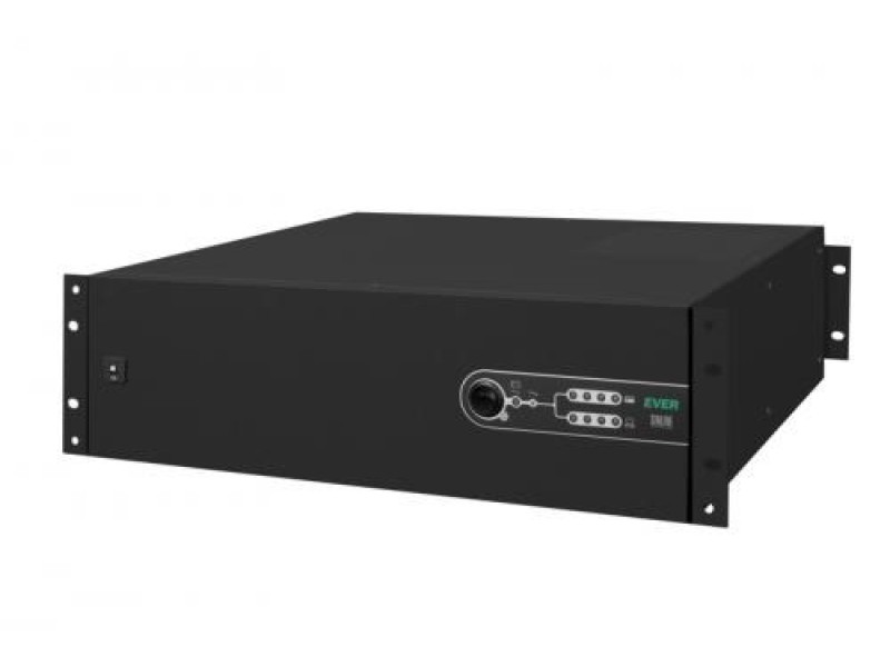 Ever SINLINE 2000 (2000VA/1300W, AVR, 6x IEC, 19 3U) Black W/SL00RM-002K00/07 – Ever Line Interactive UPS