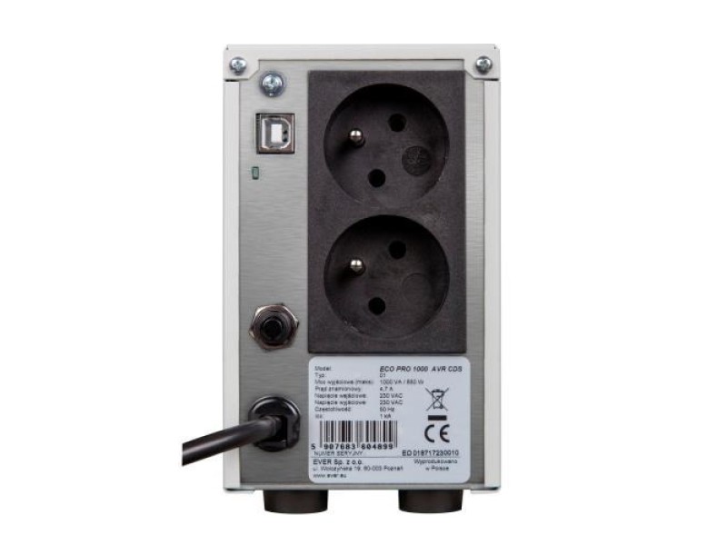 Ever UPS ECO PRO 1200 AVR CDS W/EAVRTO-001K20/00 – Ever Line Interactive UPS